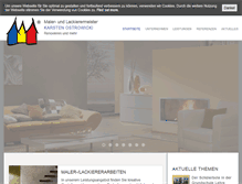 Tablet Screenshot of malermeister-bs.de